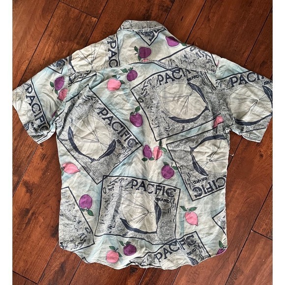 Vintage Cattani Collection Mens Button Down; Size M - Picture 2 of 4